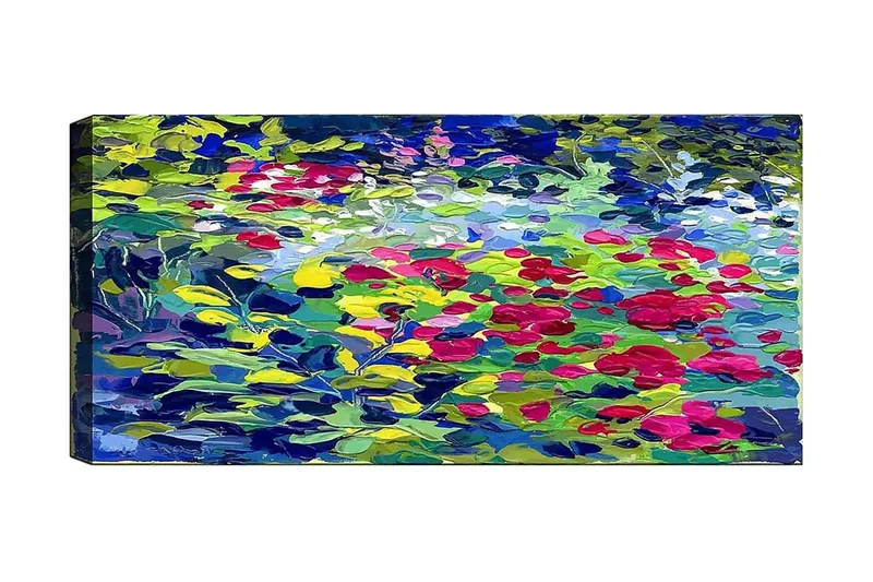 Canvastavla YTY Abstract & Fractals Flerfärgad, 120x50 cm