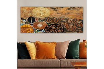 Canvastavla YTY Abstract & Fractals Flerfärgad - 120x50 cm - Inredning - Tavlor & konst - Canvastavlor