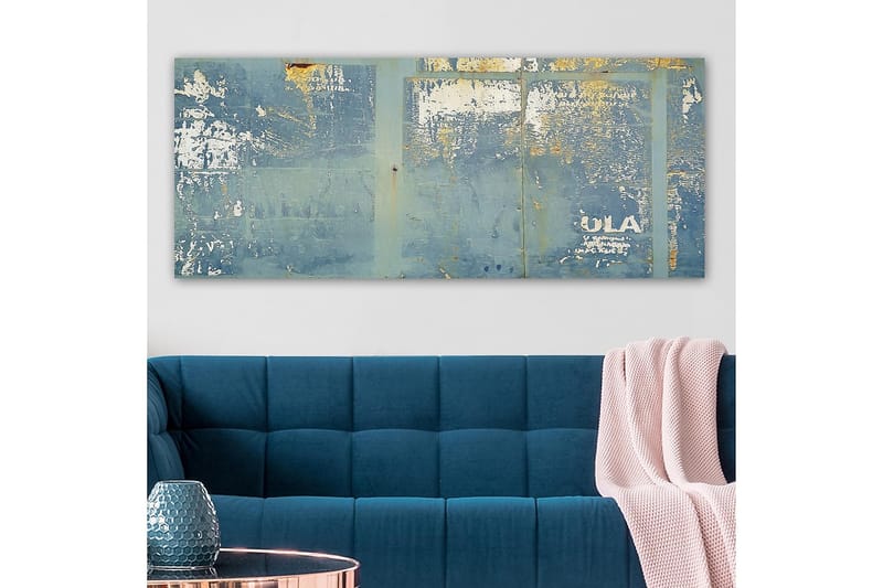 Canvastavla YTY Abstract & Fractals Flerfärgad - 120x50 cm - Inredning - Tavlor & konst - Canvastavlor