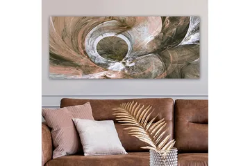 Canvastavla YTY Abstract & Fractals Flerfärgad - 120x50 cm - Inredning - Tavlor & konst - Canvastavlor