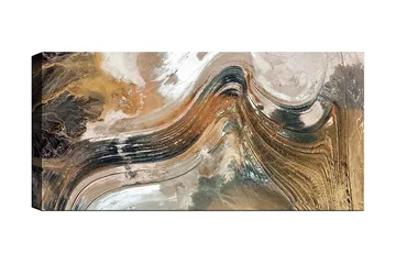 Canvastavla YTY Abstract & Fractals Flerfärgad - 120x50 cm - Inredning - Tavlor & konst - Canvastavlor