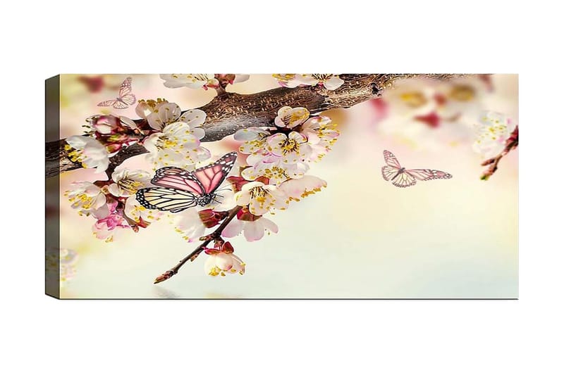 Canvastavla YTY Animals Flerfärgad - 120x50 cm - Inredning - Tavlor & konst - Canvastavlor