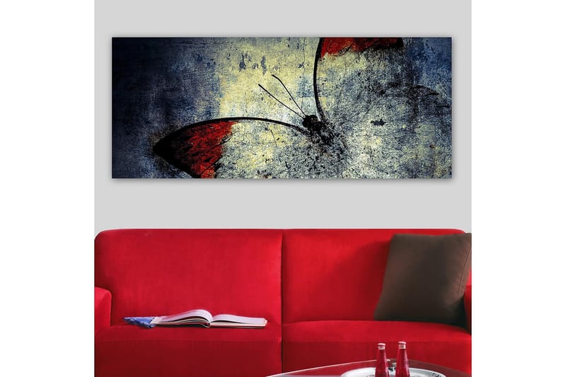 Canvastavla YTY Animals Flerfärgad - 120x50 cm - Inredning - Tavlor & konst - Canvastavlor