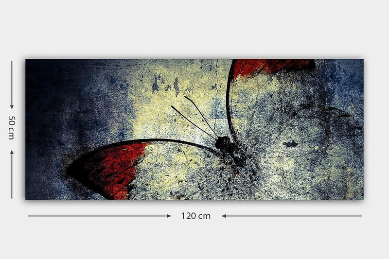 Canvastavla YTY Animals Flerfärgad - 120x50 cm - Inredning - Tavlor & konst - Canvastavlor