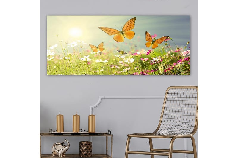 Canvastavla YTY Animals Flerfärgad - 120x50 cm - Inredning - Tavlor & konst - Canvastavlor