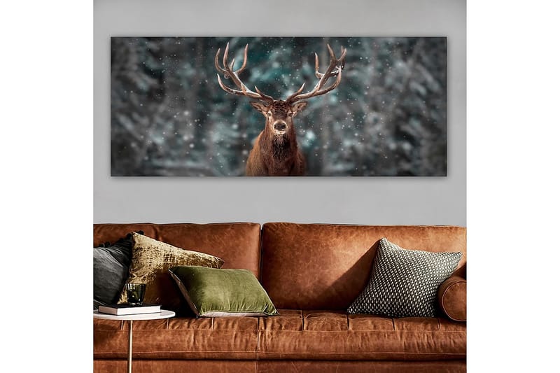 Canvastavla YTY Animals Flerfärgad - 120x50 cm - Inredning - Tavlor & konst - Canvastavlor