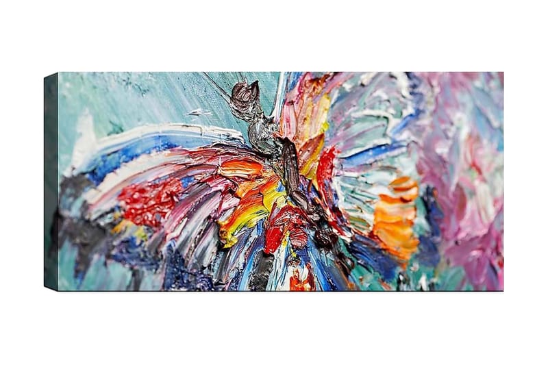 Canvastavla YTY Animals Flerfärgad - 120x50 cm - Inredning - Tavlor & konst - Canvastavlor