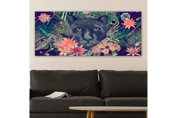 Canvastavla YTY Animals Flerfärgad - 120x50 cm - Inredning - Tavlor & konst - Canvastavlor