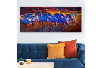 Canvastavla YTY Animals Flerfärgad - 120x50 cm - Inredning - Tavlor & konst - Canvastavlor