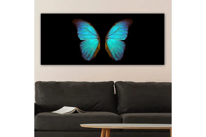 Canvastavla YTY Animals Flerfärgad - 120x50 cm - Inredning - Tavlor & konst - Canvastavlor