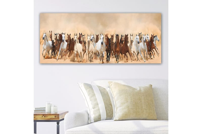 Canvastavla YTY Animals Flerfärgad - 120x50 cm - Inredning - Tavlor & konst - Canvastavlor