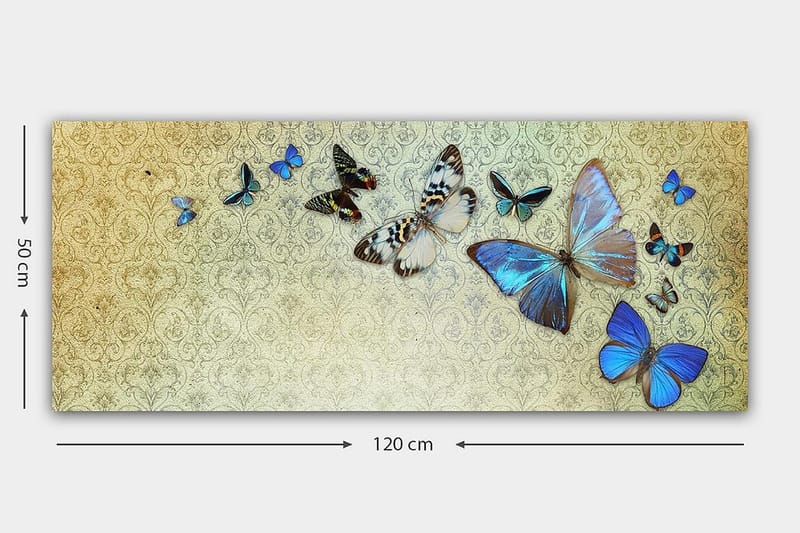 Canvastavla YTY Animals Flerfärgad - 120x50 cm - Inredning - Tavlor & konst - Canvastavlor