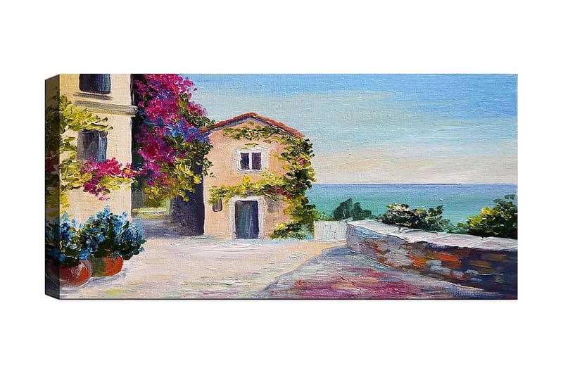 Canvastavla YTY Buildings & Cityscapes Flerfärgad - 120x50 cm - Inredning - Tavlor & konst - Canvastavlor