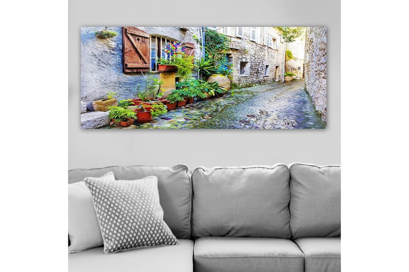 Canvastavla YTY Buildings & Cityscapes Flerfärgad - 120x50 cm - Inredning - Tavlor & konst - Canvastavlor