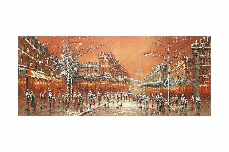 Canvastavla YTY Buildings & Cityscapes Flerfärgad - 120x50 cm - Inredning - Tavlor & konst - Canvastavlor