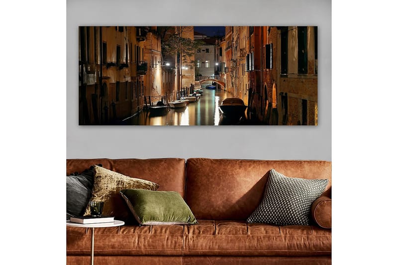 Canvastavla YTY Buildings & Cityscapes Flerfärgad - 120x50 cm - Inredning - Tavlor & konst - Canvastavlor