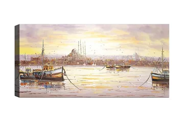Canvastavla YTY Buildings & Cityscapes Flerfärgad - 120x50 cm - Inredning - Tavlor & konst - Canvastavlor