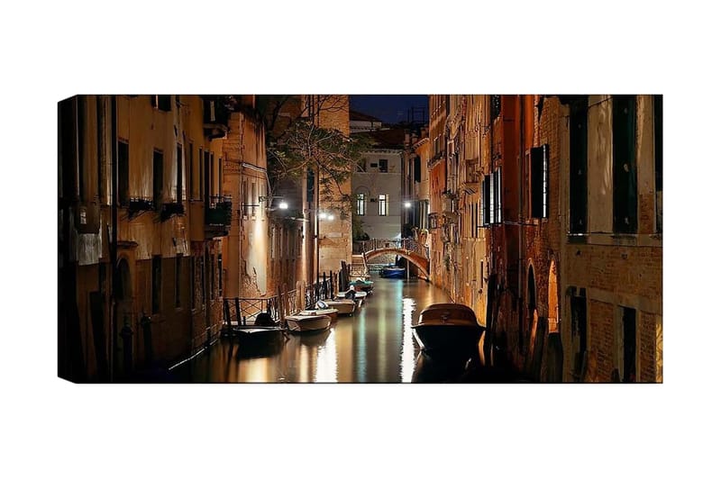 Canvastavla YTY Buildings & Cityscapes Flerfärgad, 120x50 cm