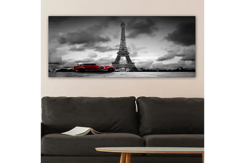 Canvastavla YTY Buildings & Cityscapes Flerfärgad - 120x50 cm - Inredning - Tavlor & konst - Canvastavlor