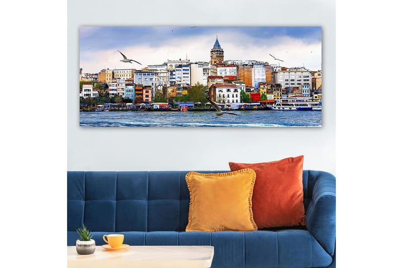 Canvastavla YTY Buildings & Cityscapes Flerfärgad - 120x50 cm - Inredning - Tavlor & konst - Canvastavlor