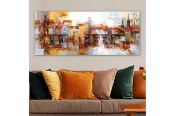 Canvastavla YTY Buildings & Cityscapes Flerfärgad - 120x50 cm - Inredning - Tavlor & konst - Canvastavlor