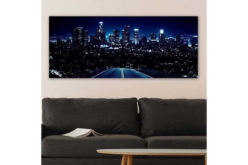 Canvastavla YTY Buildings & Cityscapes Flerfärgad - 120x50 cm - Inredning - Tavlor & konst - Canvastavlor