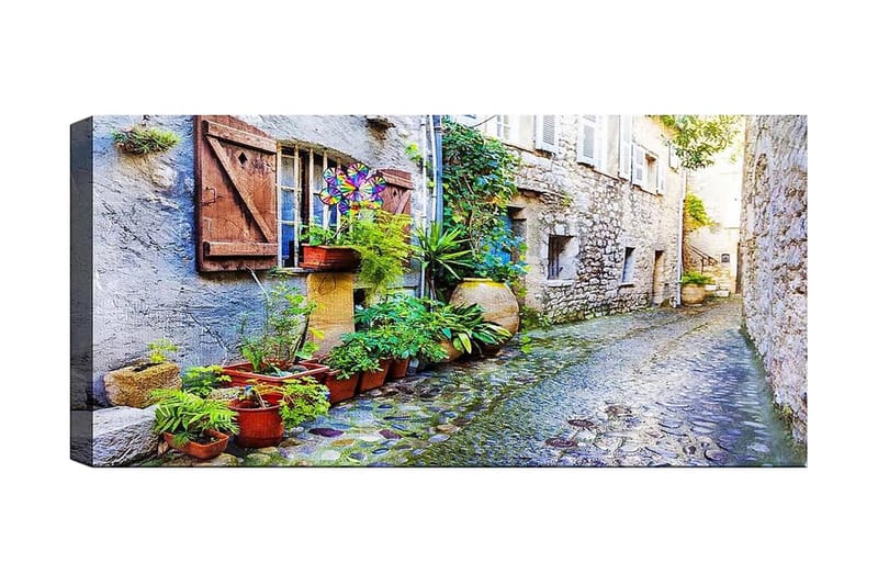 Canvastavla YTY Buildings & Cityscapes Flerfärgad - 120x50 cm - Inredning - Tavlor & konst - Canvastavlor