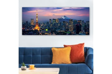 Canvastavla YTY Buildings & Cityscapes Flerfärgad - 120x50 cm - Inredning - Tavlor & konst - Canvastavlor