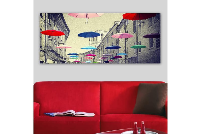 Canvastavla YTY Buildings & Cityscapes Flerfärgad - 120x50 cm - Inredning - Tavlor & konst - Canvastavlor