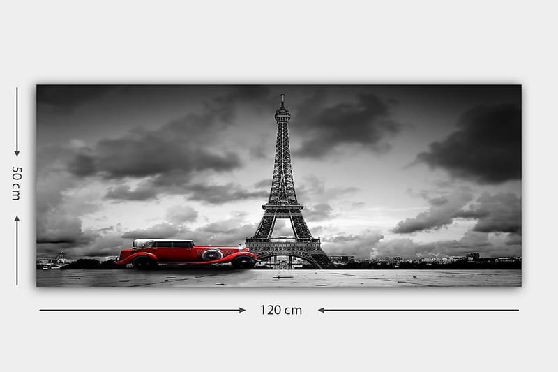 Canvastavla YTY Buildings & Cityscapes Flerfärgad - 120x50 cm - Inredning - Tavlor & konst - Canvastavlor