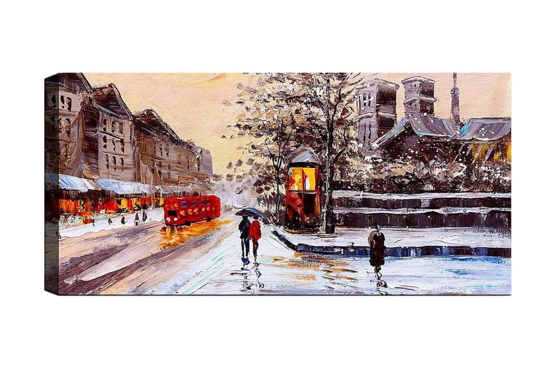 Canvastavla YTY Cities & Countries Flerfärgad - 120x50 cm - Inredning - Tavlor & konst - Canvastavlor