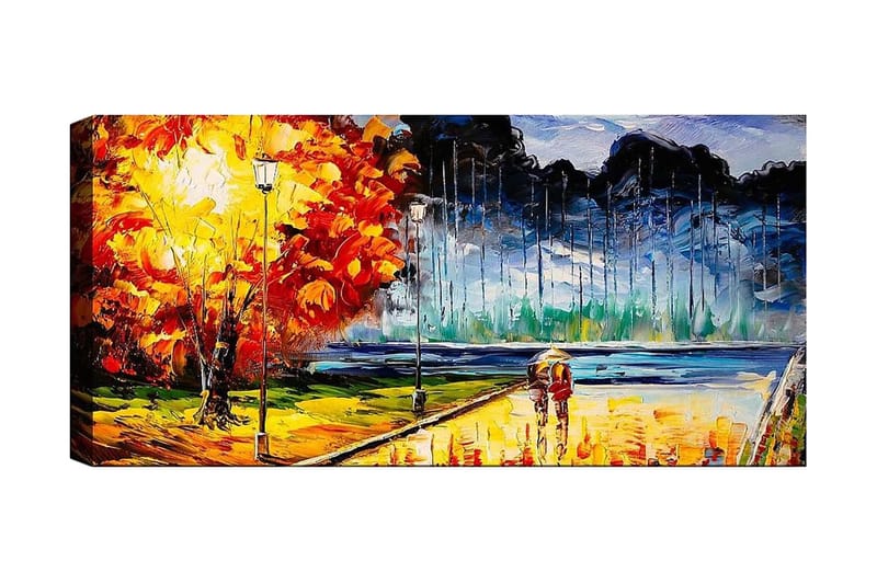 Canvastavla YTY Cities & Countries Flerfärgad - 120x50 cm - Inredning - Tavlor & konst - Canvastavlor