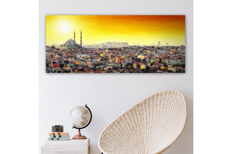 Canvastavla YTY Cities & Countries Flerfärgad - 120x50 cm - Inredning - Tavlor & konst - Canvastavlor