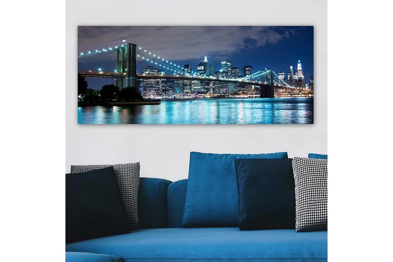 Canvastavla YTY Cities & Countries Flerfärgad - 120x50 cm - Inredning - Tavlor & konst - Canvastavlor