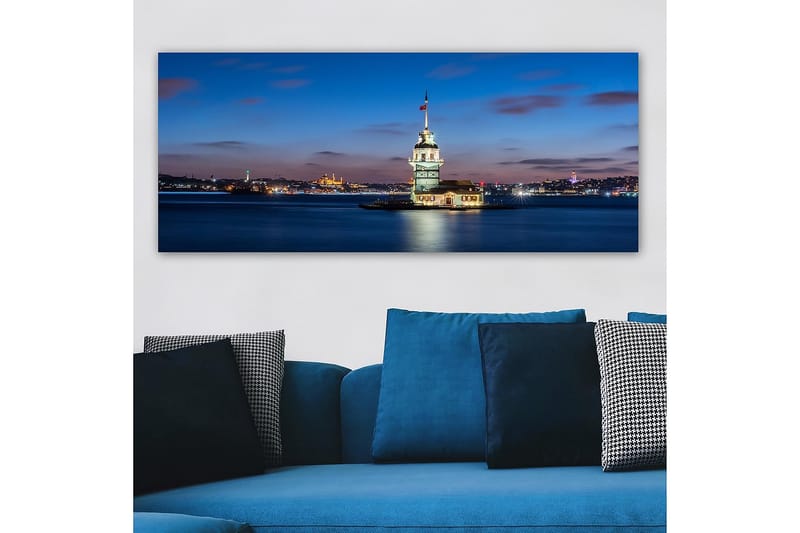 Canvastavla YTY Cities & Countries Flerfärgad - 120x50 cm - Inredning - Tavlor & konst - Canvastavlor