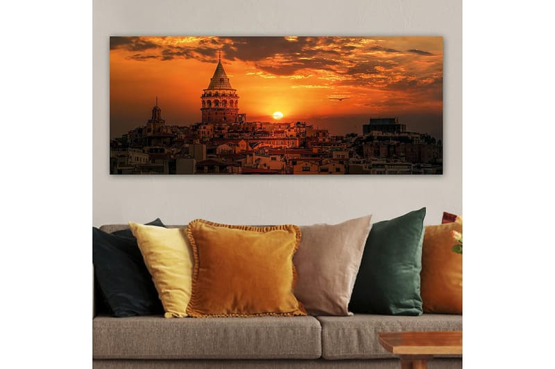 Canvastavla YTY Cities & Countries Flerfärgad - 120x50 cm - Inredning - Tavlor & konst - Canvastavlor