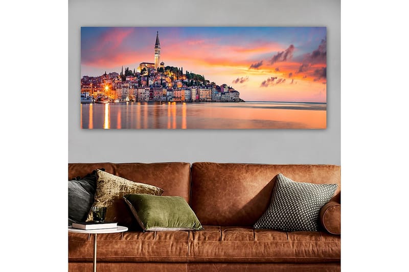Canvastavla YTY Cities & Countries Flerfärgad - 120x50 cm - Inredning - Tavlor & konst - Canvastavlor