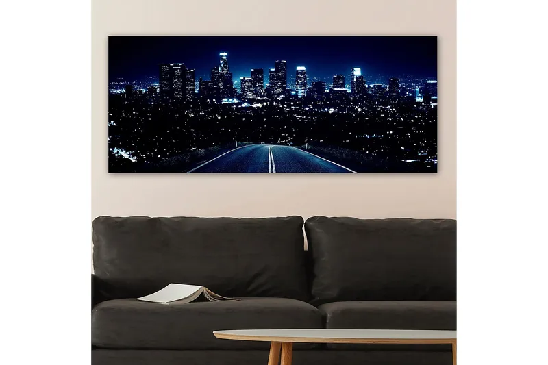 Canvastavla YTY Cities & Countries Flerfärgad - 120x50 cm - Inredning - Tavlor & konst - Canvastavlor
