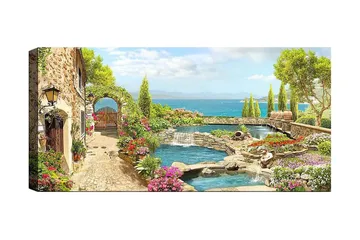 Canvastavla YTY Cities & Countries Flerfärgad - 120x50 cm - Inredning - Tavlor & konst - Canvastavlor