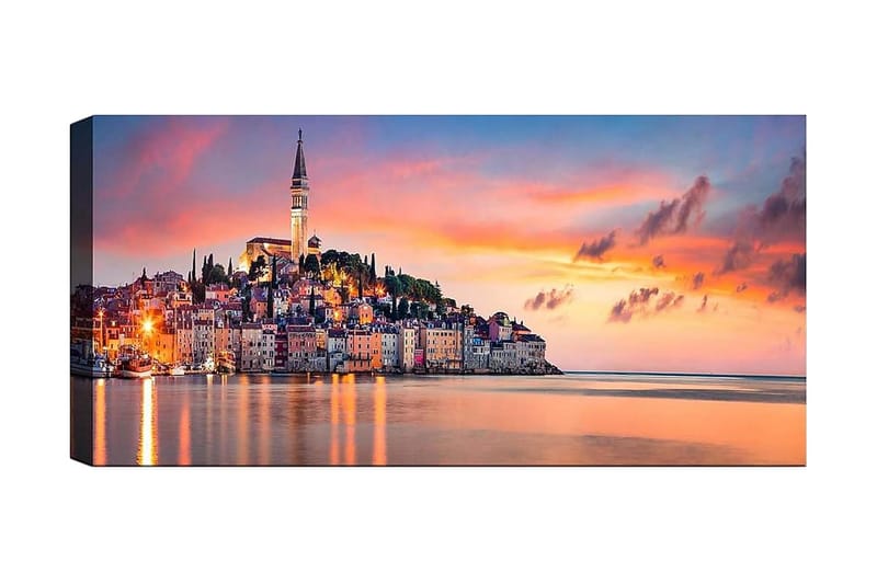 Canvastavla YTY Cities & Countries Flerfärgad - 120x50 cm - Inredning - Tavlor & konst - Canvastavlor