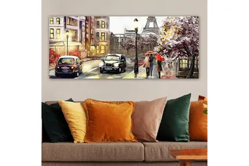 Canvastavla YTY Cities & Countries Flerfärgad - 120x50 cm - Inredning - Tavlor & konst - Canvastavlor