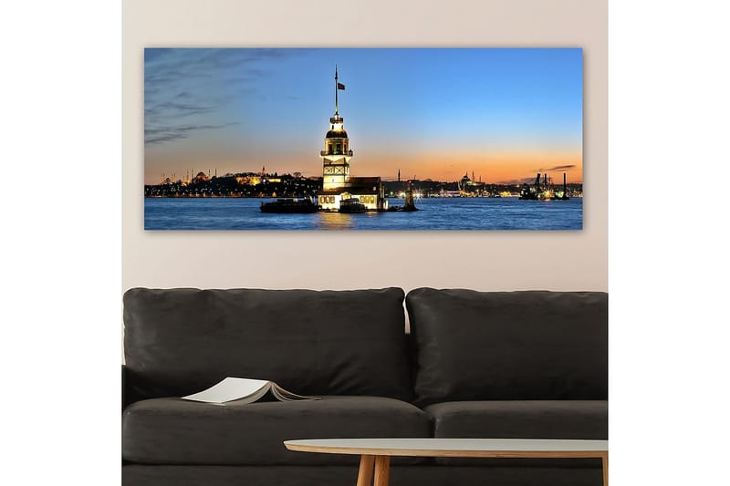Canvastavla YTY Cities & Countries Flerfärgad - 120x50 cm - Inredning - Tavlor & konst - Canvastavlor