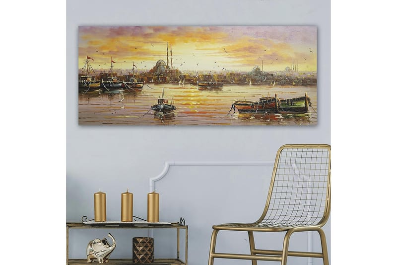 Canvastavla YTY Cities & Countries Flerfärgad - 120x50 cm - Inredning - Tavlor & konst - Canvastavlor