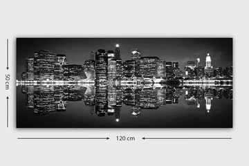 Canvastavla YTY Cities & Countries Flerfärgad - 120x50 cm - Inredning - Tavlor & konst - Canvastavlor