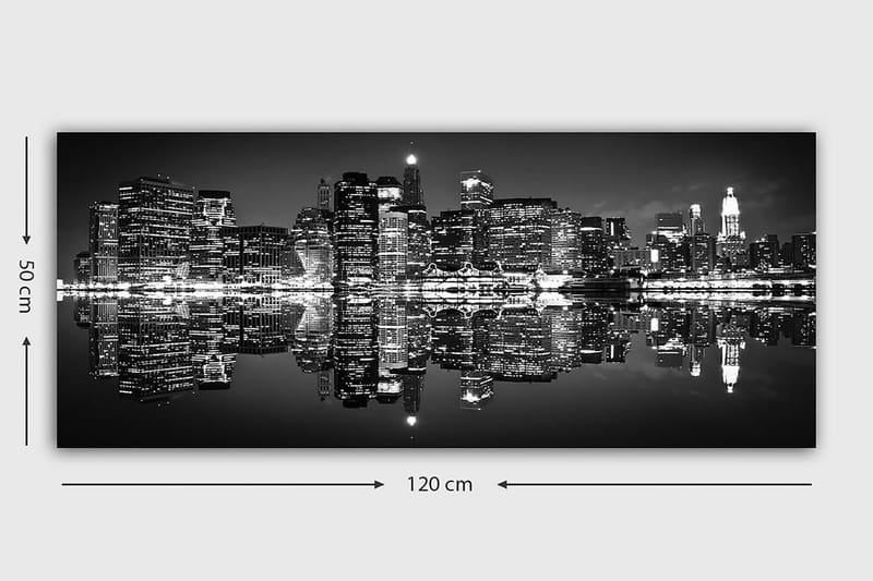Canvastavla YTY Cities & Countries Flerfärgad - 120x50 cm - Inredning - Tavlor & konst - Canvastavlor