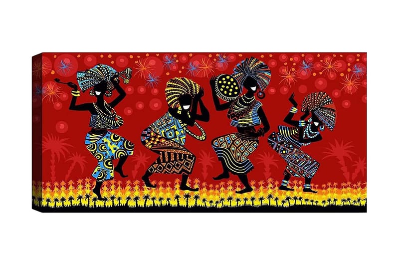 Canvastavla YTY Culture Flerfärgad - 120x50 cm - Inredning - Tavlor & konst - Canvastavlor
