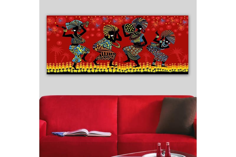 Canvastavla YTY Culture Flerfärgad - 120x50 cm - Inredning - Tavlor & konst - Canvastavlor