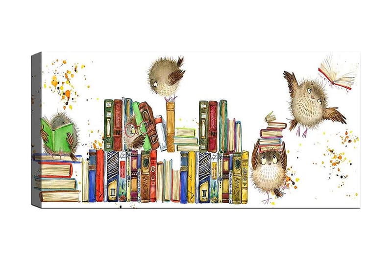 Canvastavla YTY Curiosities Flerfärgad - 120x50 cm - Inredning - Tavlor & konst - Canvastavlor