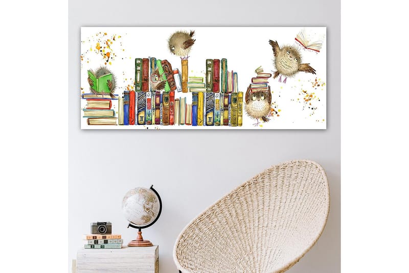 Canvastavla YTY Curiosities Flerfärgad - 120x50 cm - Inredning - Tavlor & konst - Canvastavlor