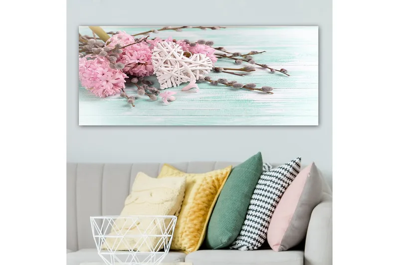 Canvastavla YTY Floral & Botanical Flerfärgad - 120x50 cm - Inredning - Tavlor & konst - Canvastavlor
